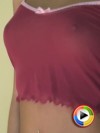 Watch Nikkis perfect perky tits bounce under her thin little top